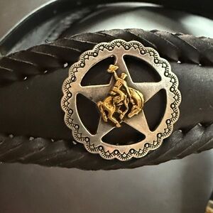 Western Style 100% Leather Belt